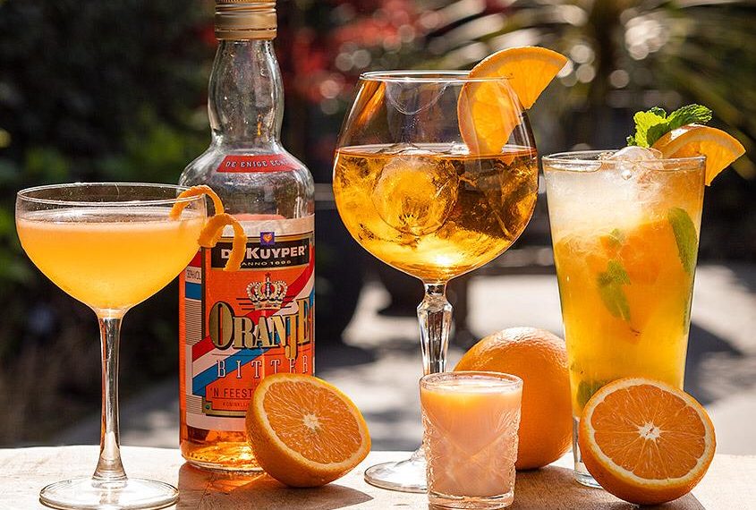 Feestelijke oranje cocktails voor Koningsdag