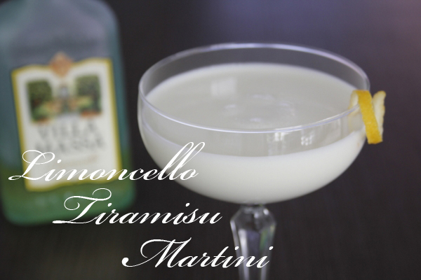 Limoncello Tiramisu Martini