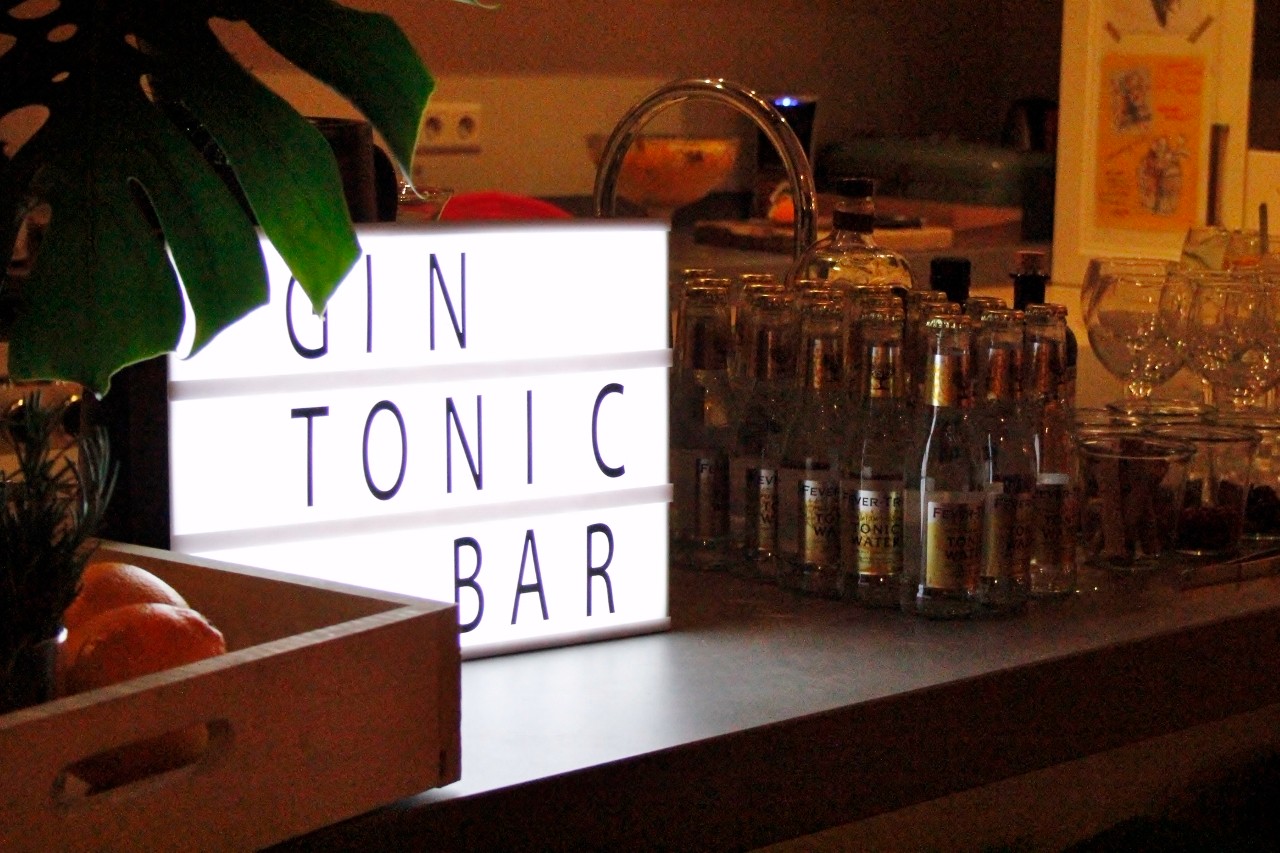 Gin tonic bar foto