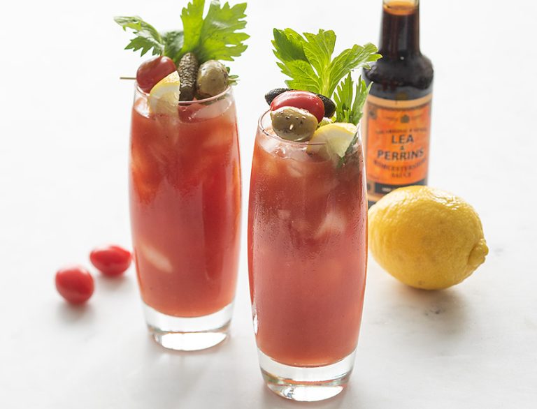 Bloody Mary hartige cocktail met vodka en tomatensap