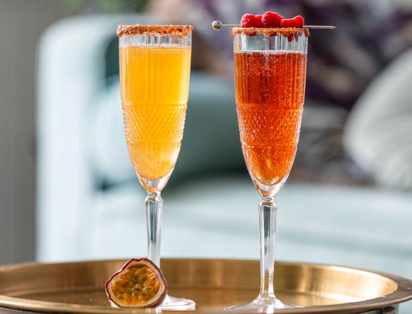 Feestelijke glitter cocktails voor de feestdagen